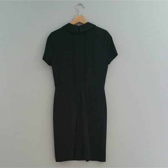 Ava & Aiden Black Short Sleeve Sheath Dress Size 4 - Picture 2 of 7
